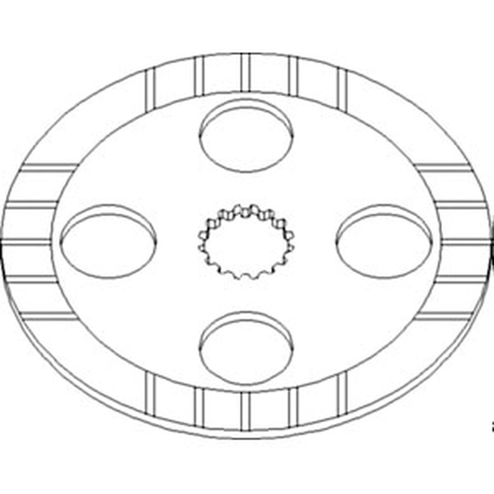 New Brake Disc SBA328110151 Fits Ford / Fits New Holland Compact Tractors