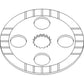 SBA328110161 BRAKE DISC Fits Ford TC35 TC40 TC45  1720 1920 2120 Boomer 3040