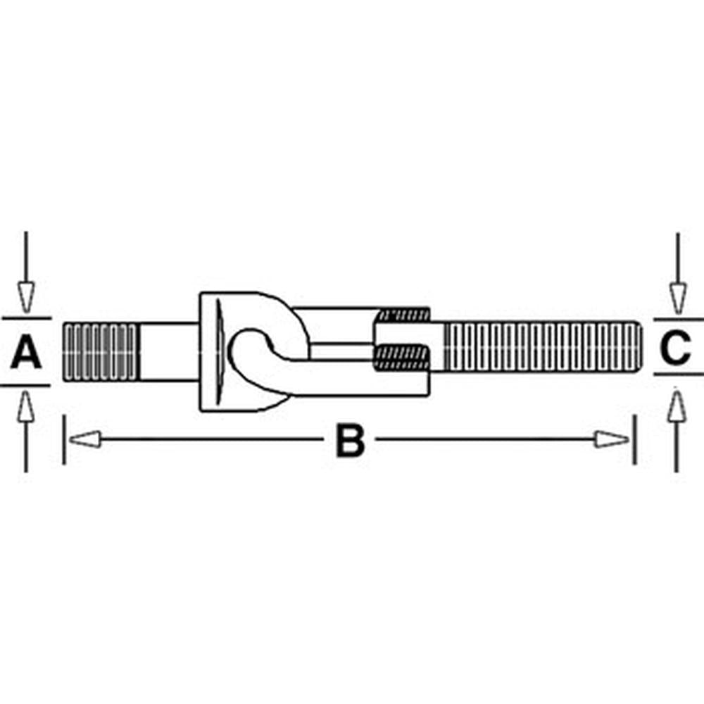 SBA370500490 Rear Stabilizer Link Fits Ford New Holland Compact Tractor TC1