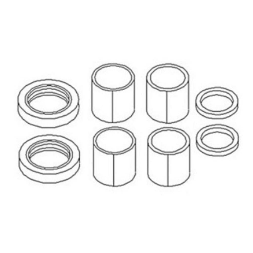 Spindle Bushing, Bearing & Seal Kit Fits Ford/New Holland Replaces SBBSKIT06