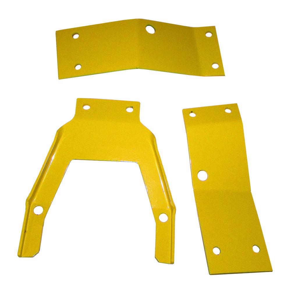 Seat Brackets 4 Piece Set Yellow/Green Fits John Deere 3020 4230 4000 4430 4020