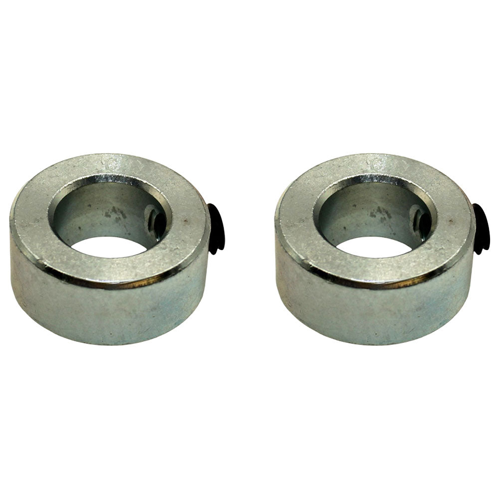 Qty 2: Solid Shaft Set Collars  Fits Universal Products Replaces SC-A-62