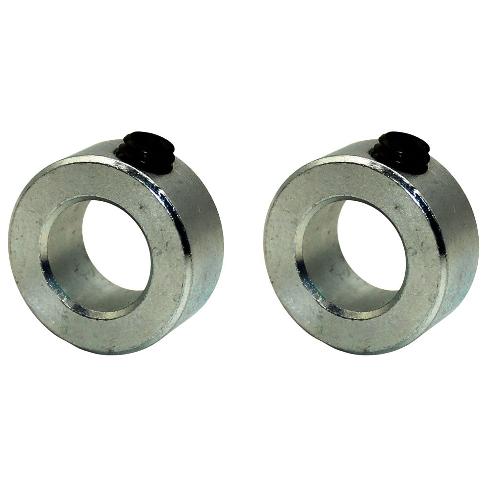 Qty 2: Solid Shaft Set Collars  Fits Universal Products Replaces SC-A-62