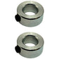 Qty 2: Solid Shaft Set Collars  Fits Universal Products Replaces SC-A-62