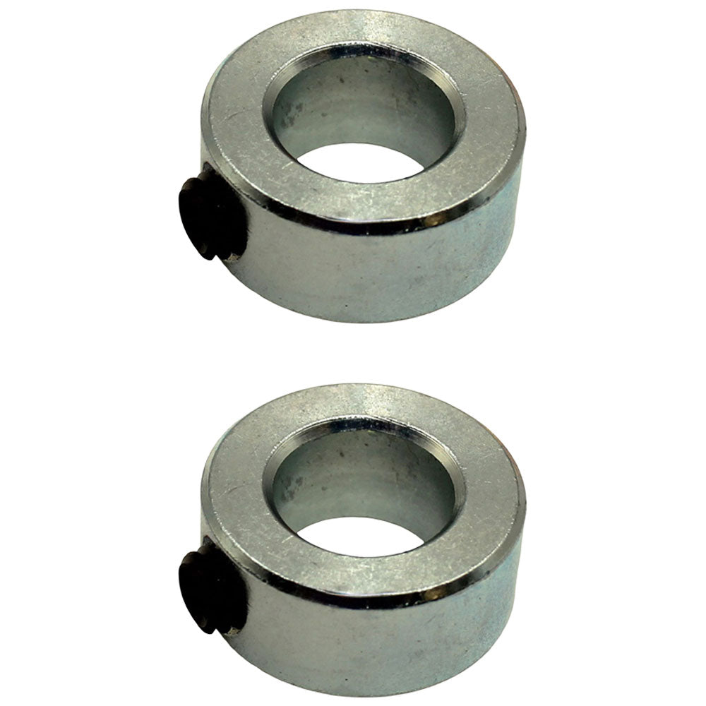 Qty 2: Solid Shaft Set Collars  Fits Universal Products Replaces SC-A-62