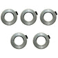 Qty 5: Solid Shaft Set Collars  Fits Universal Products Replaces SC-A-62