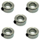 Qty 5: Solid Shaft Set Collars  Fits Universal Products Replaces SC-A-62