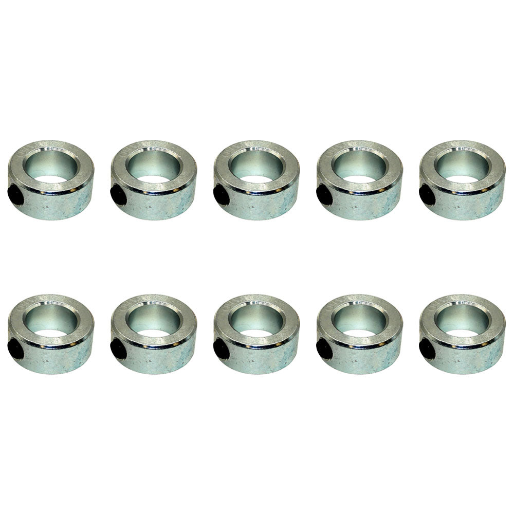Qty 10: Solid Shaft Collars  Fits Universal Products Replaces SC-A-75