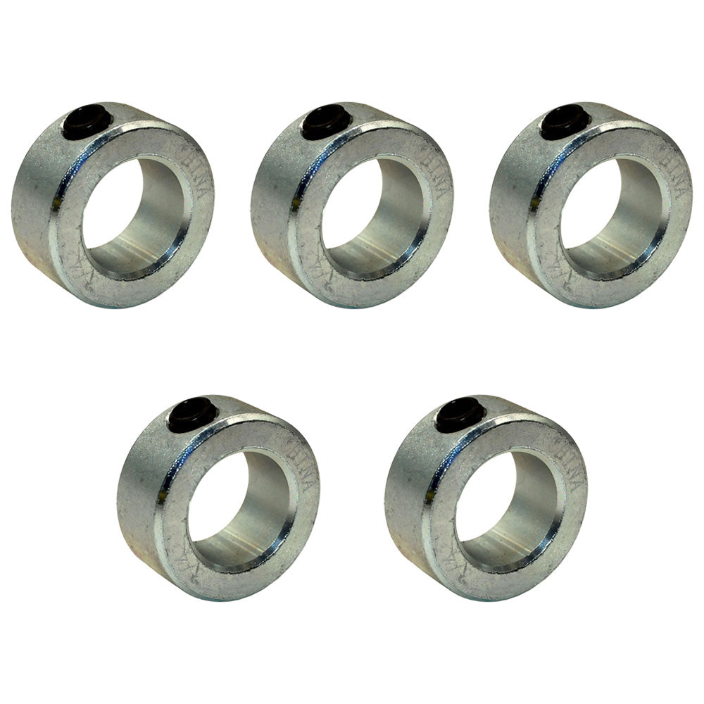 Qty 5: Solid Shaft Collars  Fits Universal Products Replaces SC-A-75