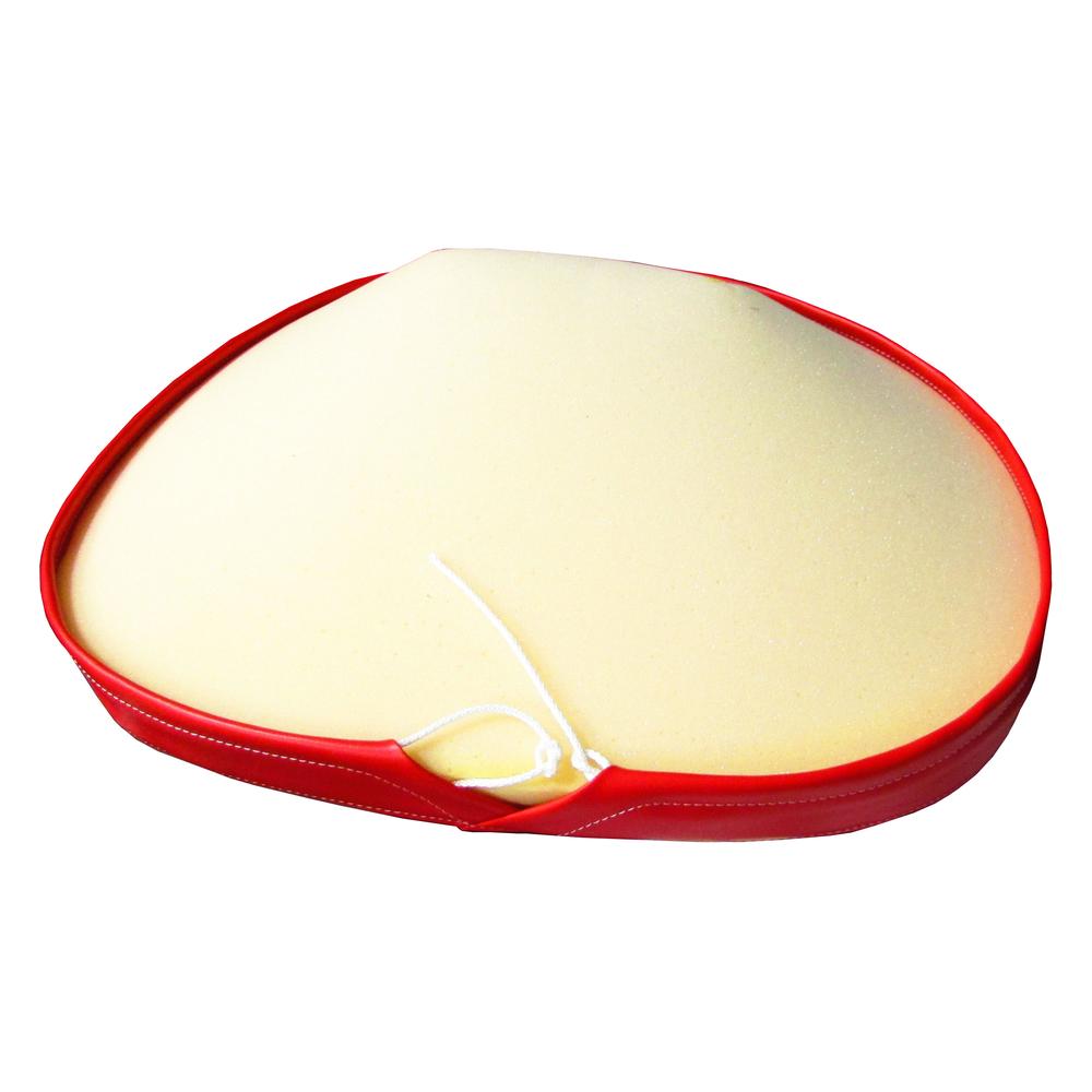21" Red & White Seat Cover Fits Massey Harris Replaces SEN10-0045