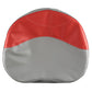 R2599 Grey & Red Seat Cover, 19" - Fits IH / Fits FARMALL Misc Models