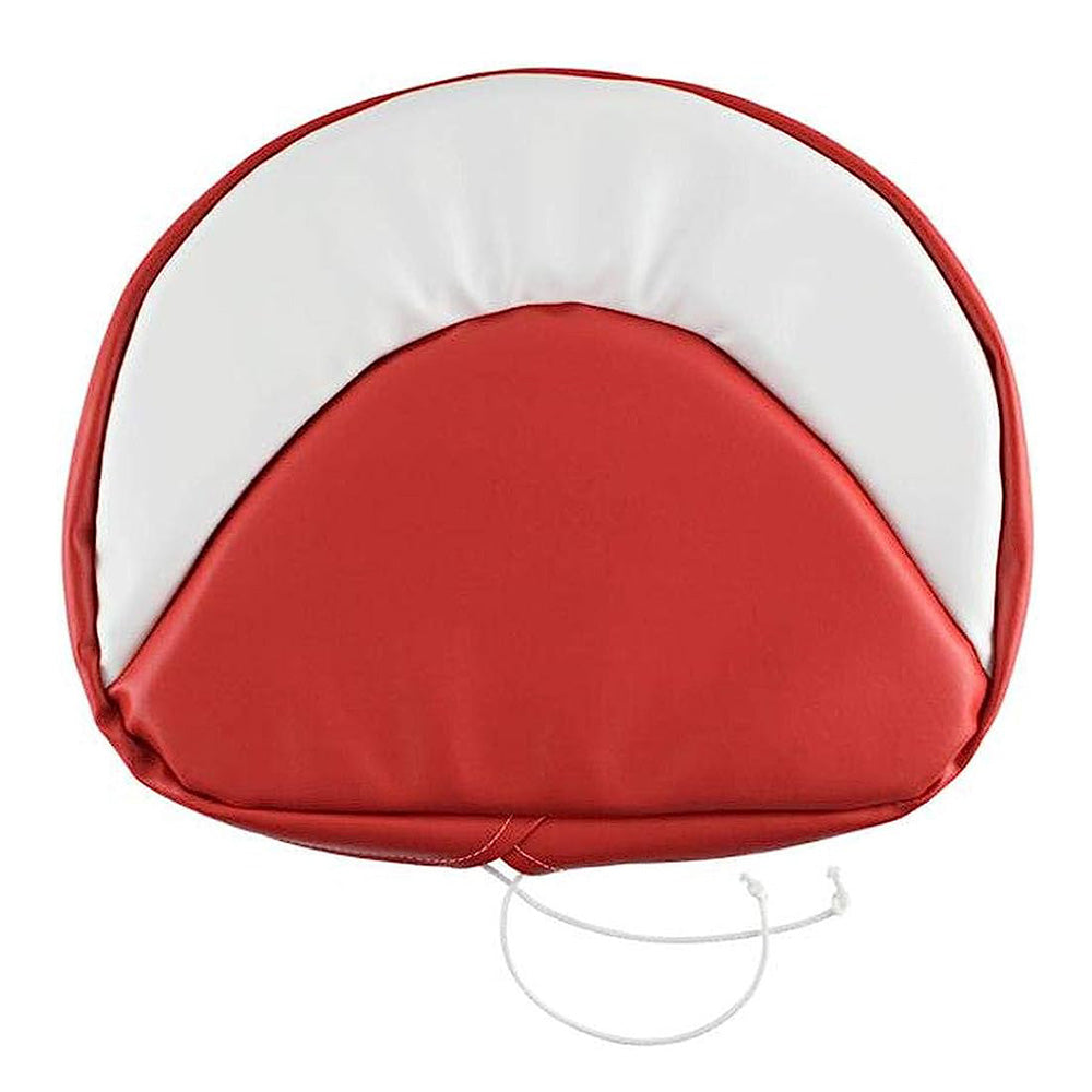 18" Red & White Seat Cover Fits International/Farmall Replaces R7073