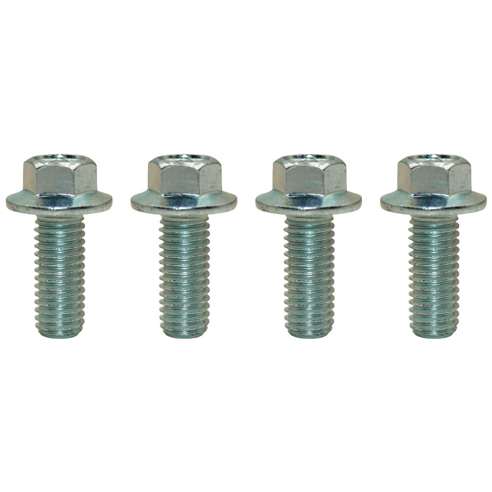 Set of 4 Flanged Seat Bolts Fits Lawn Mowers, Gators and Zero Turns 8mm x 20mm