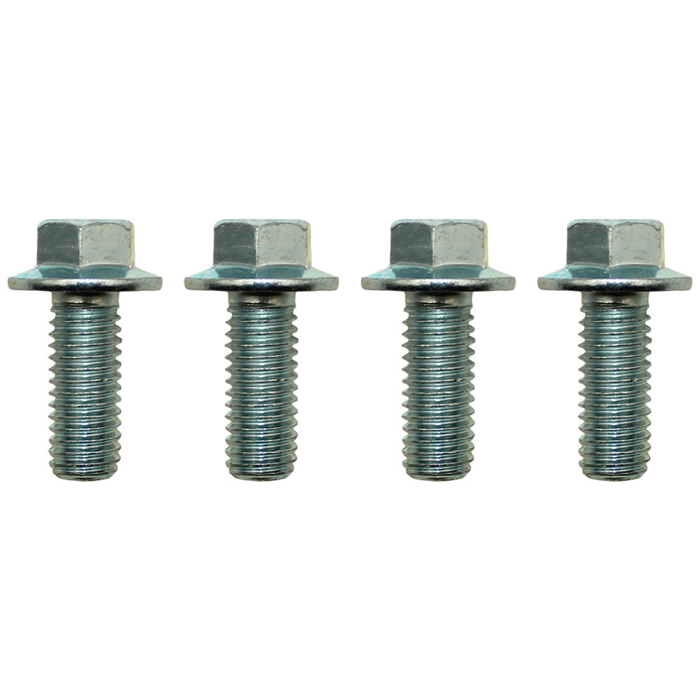 Set of 4 Flanged Seat Bolts Fits Lawn Mowers, Gators and Zero Turns 8mm x 20mm