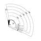 New Complete Seat TY24763 Fits John Deere 2555 2640 2750 2755 2840 2855N 2940