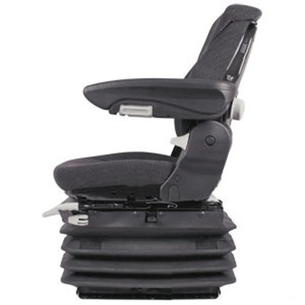 MSG95GGRC-ASSY Grammer Air Ride Charcoal Grey Seat Fits Case-IH Fits Massey Ferg