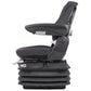 Grammer Charcoal Grey air ride seat firs Fits JD Fits Case Fits New Holland