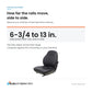 Seat Fits Bad Boy Replaces 071-2004-00
