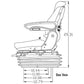 KM 1055 Uni Pro Seat & Air Suspension