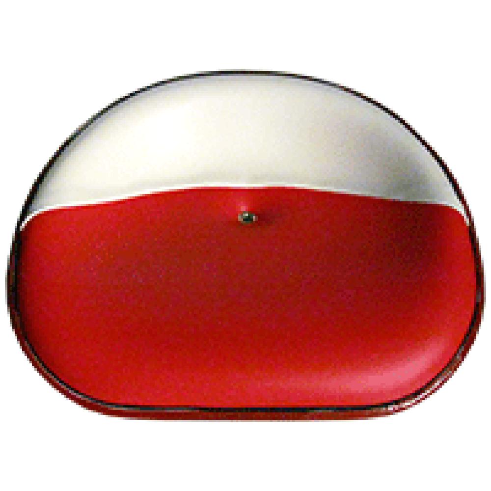 357518R92-17 Seat Pan Steel Red and White Fits Case-IH And Fits FARMALL A, AV,