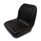 Black Vinyl Seat Fits John Deere Replaces LGT100BL