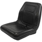 Black High Back Seat for Hustler ZTR Zero Turn Lawn Mower Garden Tractor