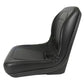 Black Vinyl Seat Fits John Deere Replaces LGT100BL