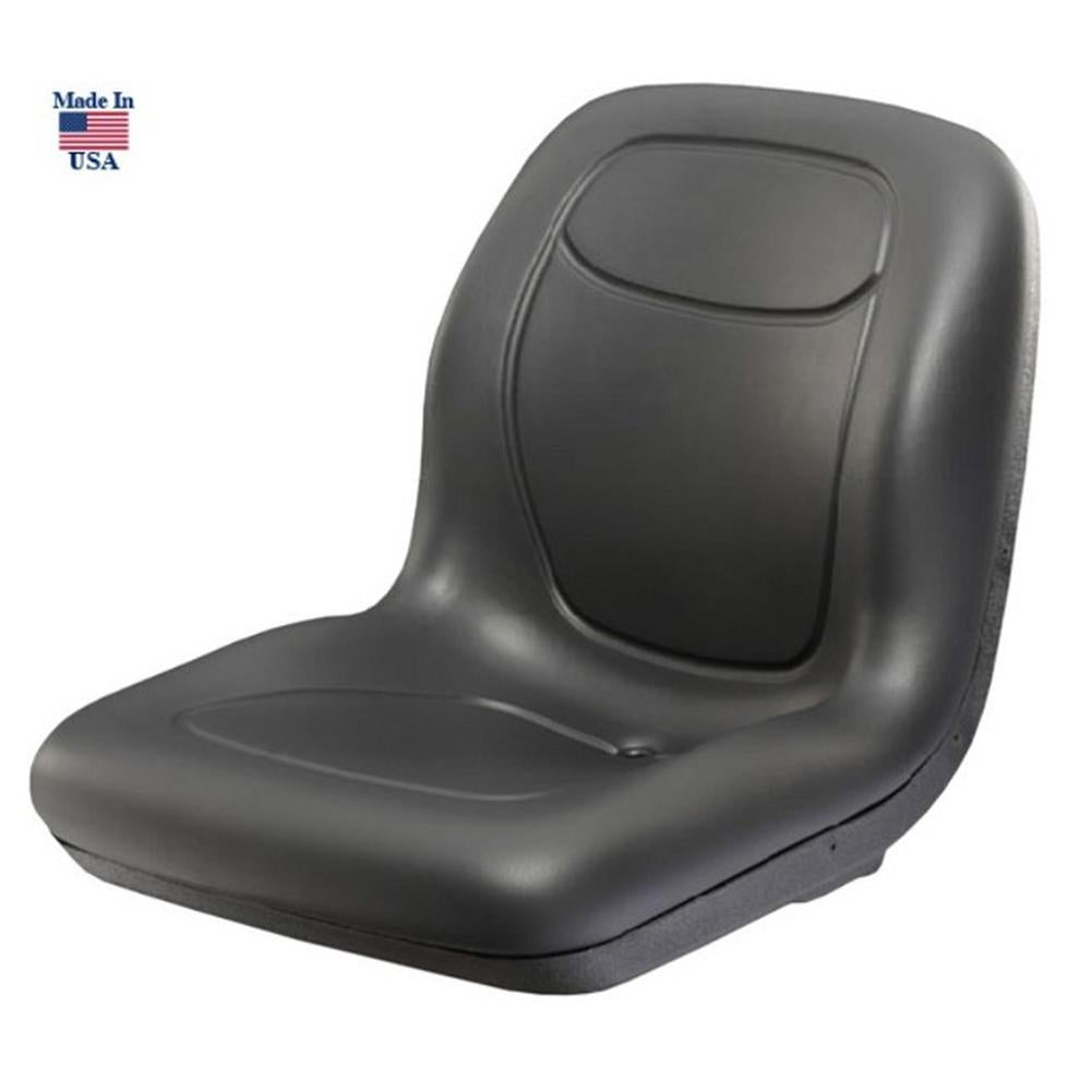 Lawn Garden Mower Seat - BLACK Fits Toro Time Cutter Machines Zero Turn LGT100BL