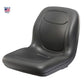 Black Vinyl Seat Fits John Deere Replaces LGT100BL