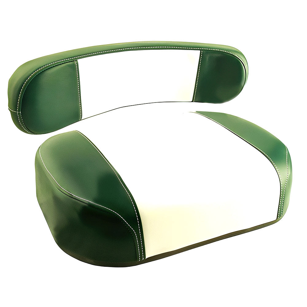 Green & White Cushion Set SW104312B fits Oliver Tractors G750 770 880 1550