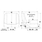 Black Vinyl Seat CTP906B Fits Caterpillar Fits CAT Industrial Construction Model