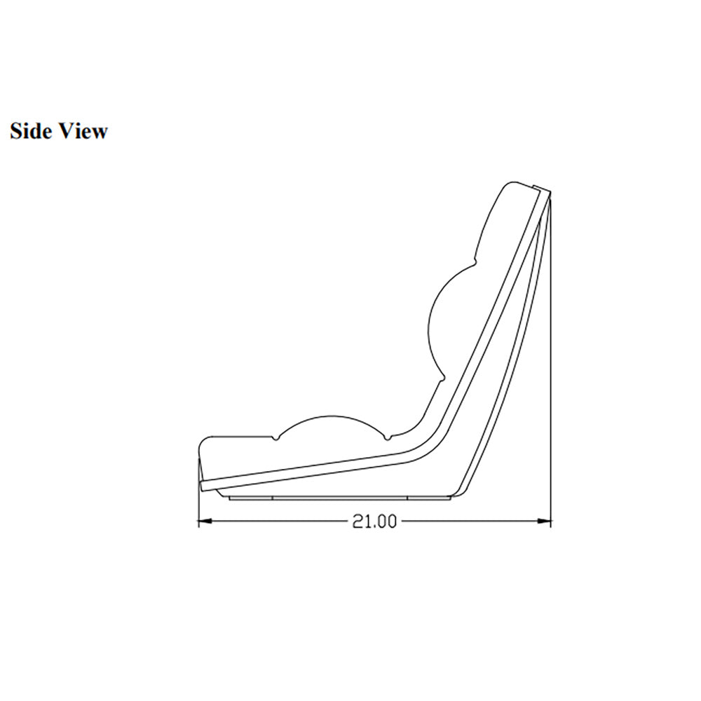 Black Seat Fits Case Backhoe Loader 580C 580D 580E 580K 580L 580M