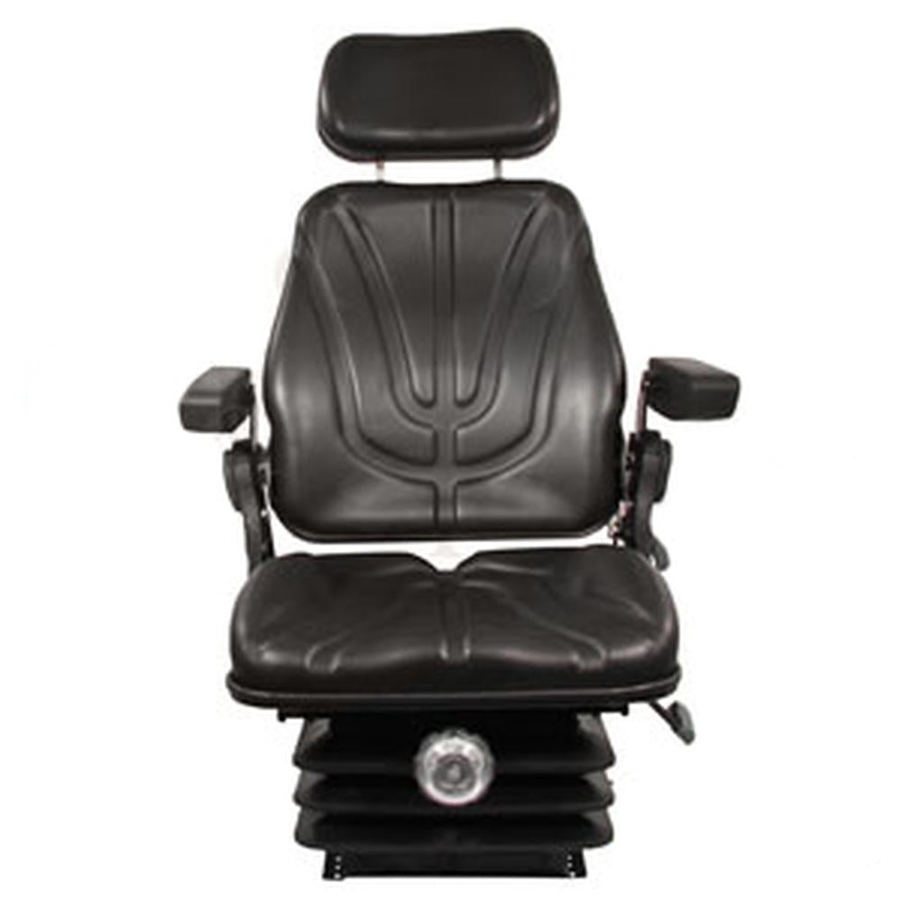F10M200 Black Mechanical Seat Fits John Deere Fits JD Tractor RT95 6060 6080 700