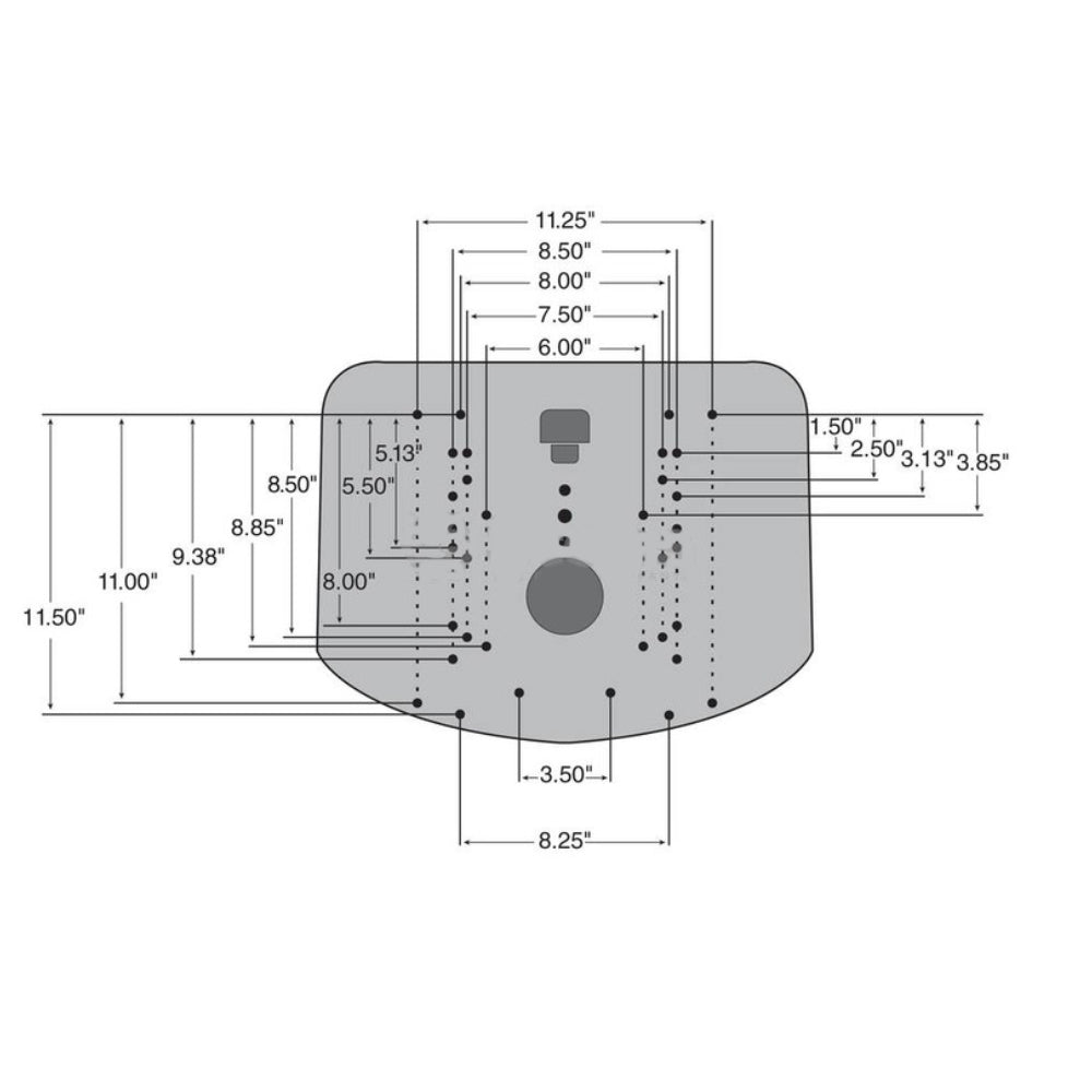 Fits Stens 420-026 Medium Back Mower Seat For Ariens AYP Fits John Deere Fits To