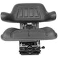 Black Waffle Style Suspension Seat Fits John Deere 2530 2550 2555 2630 2640