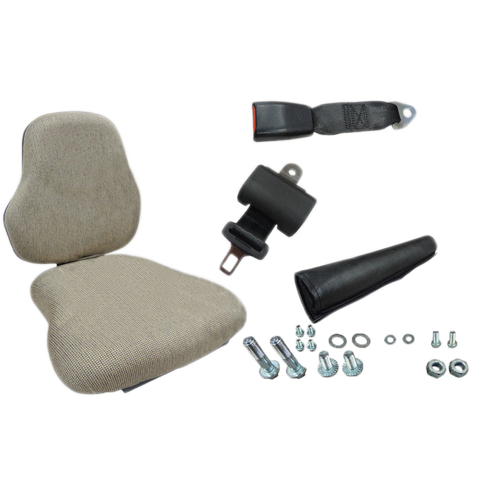 AMSS8249 Buddy Seat, Brown Fabric