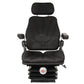Seat F10 Series Mechanical Suspension / Armrest / Headrest / Black Cloth