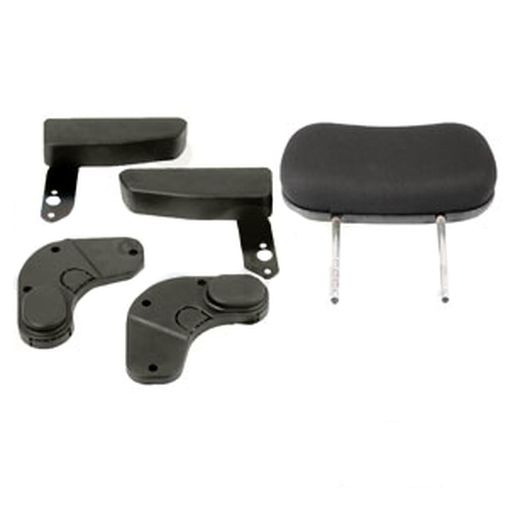 Seat F10 Series Mechanical Suspension / Armrest / Headrest / Black Cloth