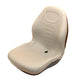 Grey Milsco High Back Seat Fits John Deere Replaces LVA10029-KH-GREY