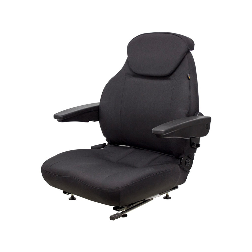Black Cordura Fabric Seat Assembly Fits Grasshopper Replaces 603756