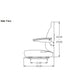 Black Cordura Fabric Seat Assembly Fits New Holland Replaces SEQ90-0168