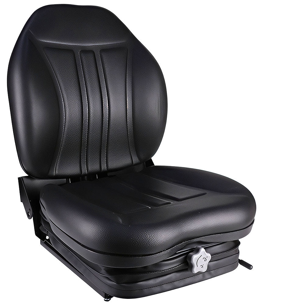 High Back Seat with Integrated Suspension Fits Hustler Replaces HIS361W
