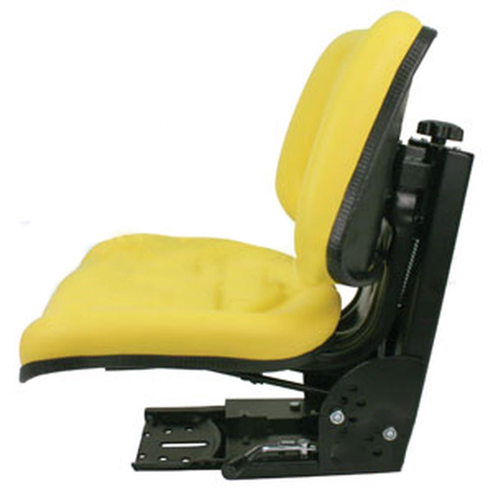 Yellow Universal Trapezoid Seat Fits John Deere Replaces T333YL