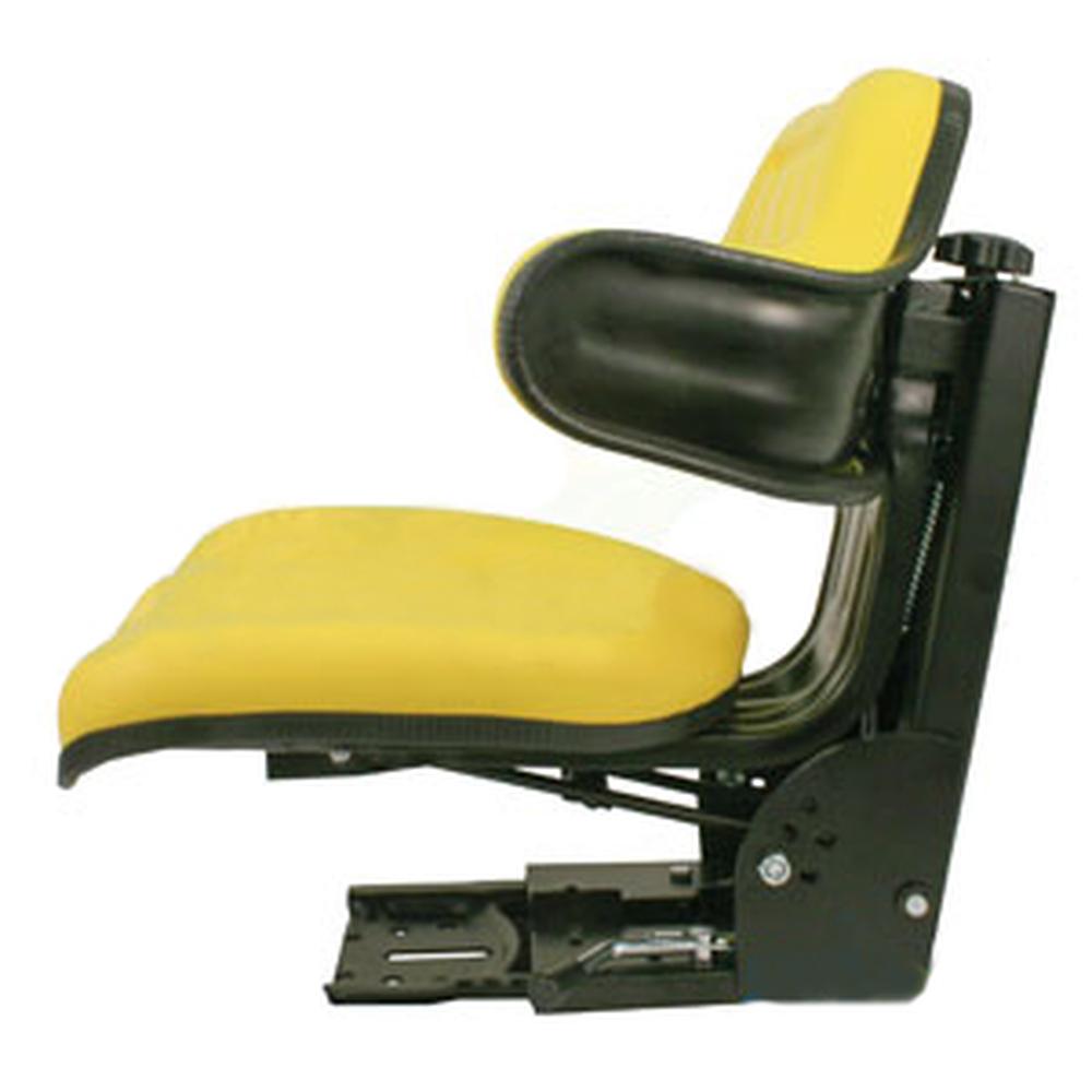 W333YL Universal Yellow Vinyl Seat Fits John Deere Models 1020 1030 1040 820 830