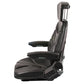 Universal Vinyl Black Seat For Riding Mower Tractor Skid Steer Loader Backhoe