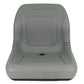 LGT100GR Gray Tractor Seat Fits John Deere Several