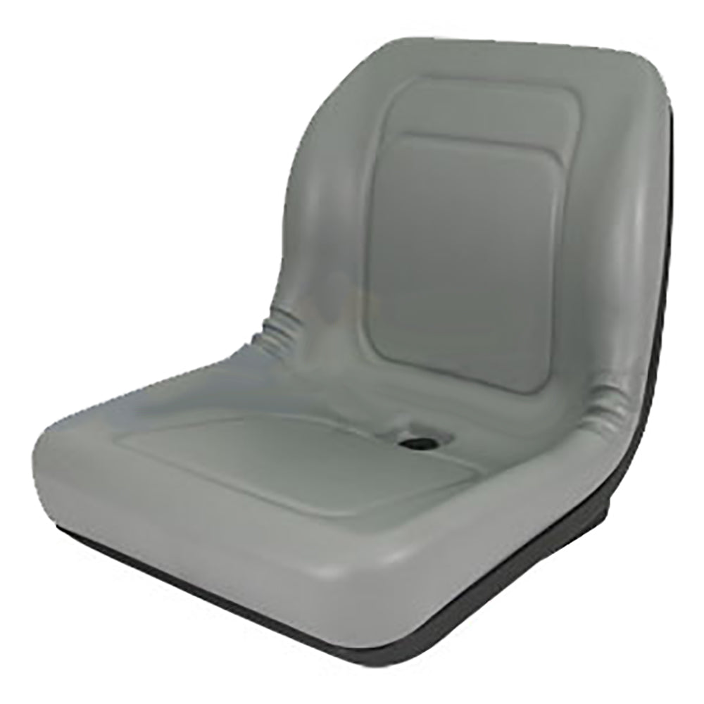 Compact Tractor Skid Steer Loader UTV Lawn Garden Mower Seat Gray 1 Pair (2)