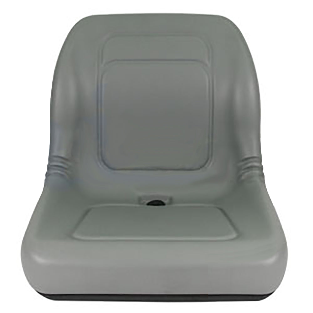 Compact Tractor Skid Steer Loader UTV Lawn Garden Mower Seat Gray 1 Pair (2)