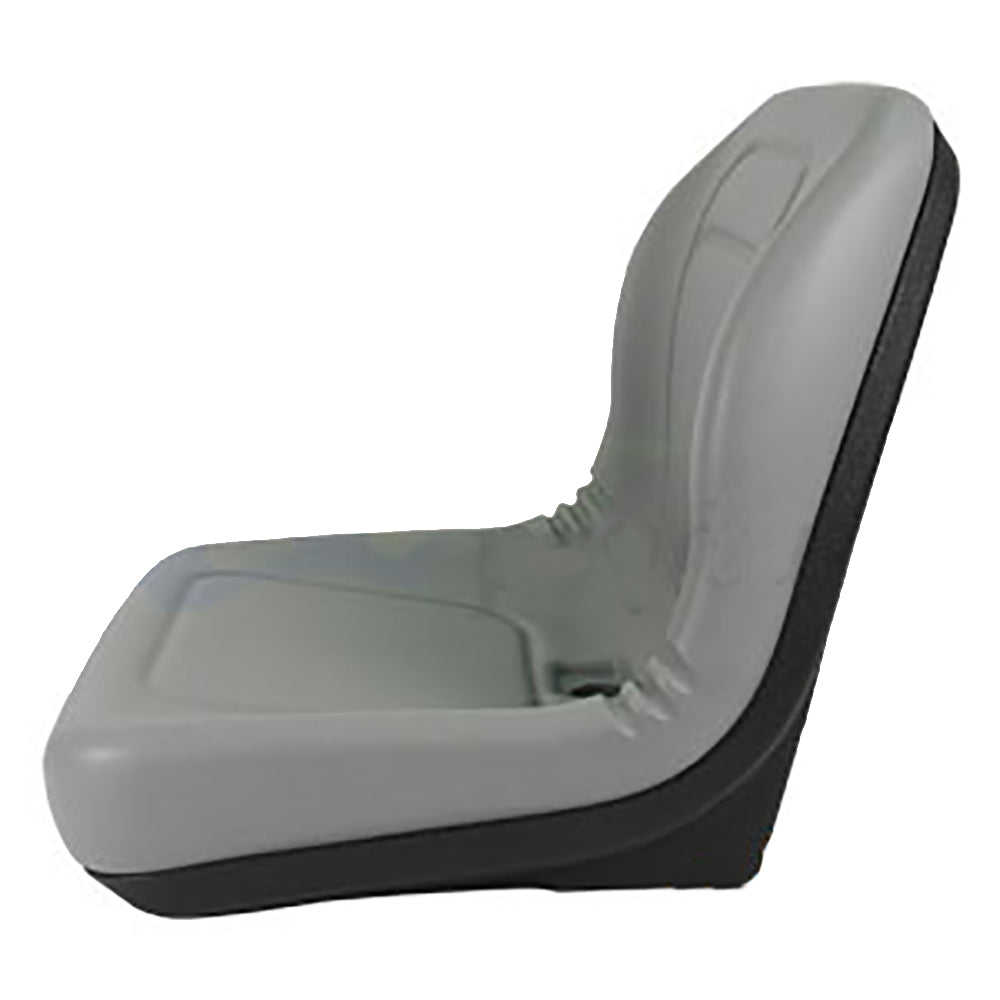 LGT100GR Gray Tractor Seat Fits John Deere Several