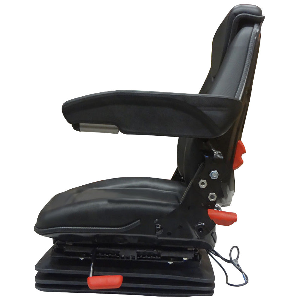 VAA1270 Black Air Ride Seat Assembly Kit Fits John Deere 6000 6010 6100 6110 620